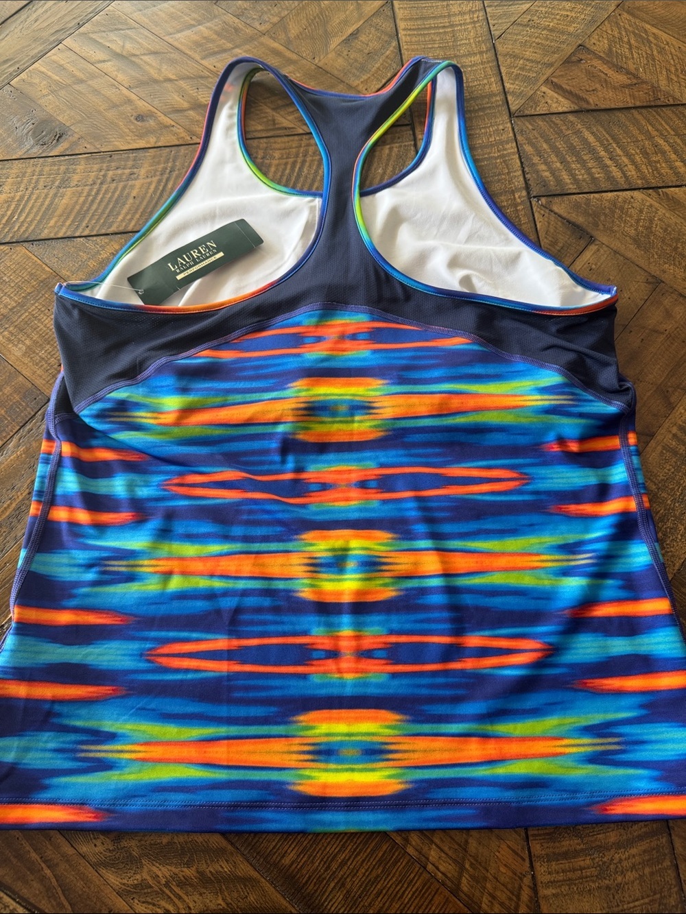 NWT Ralph Lauren Performance Racer Tank  Sz XL - Picture 4 of 6
